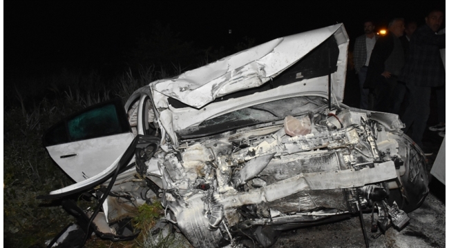 Feci trafik kazası, 3 ölü, 4 yaralı