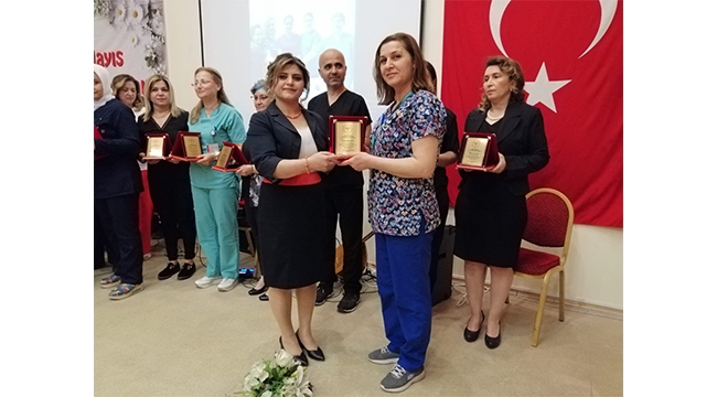 Hemşireler onurlandırıldı