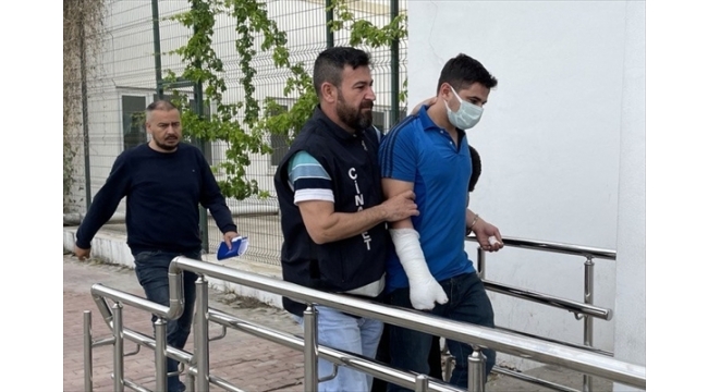İki kardeşi yaralayan zanlı tutuklandı