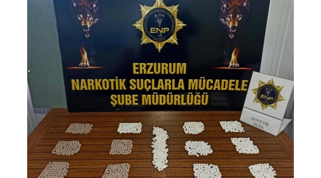 Kırmızı reçeteli hap ele geçirildi