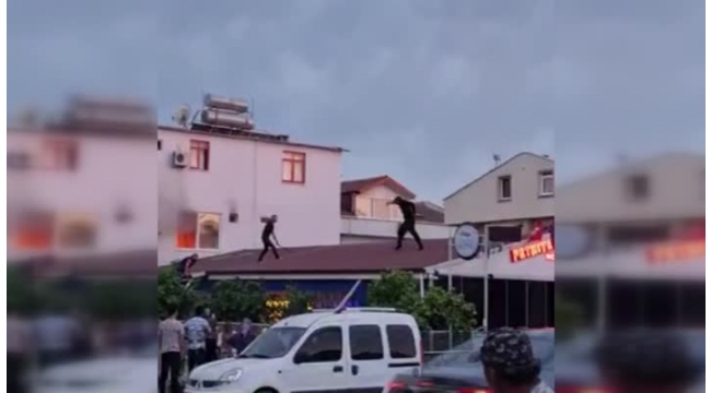 Kundakçı turist gözaltına alındı