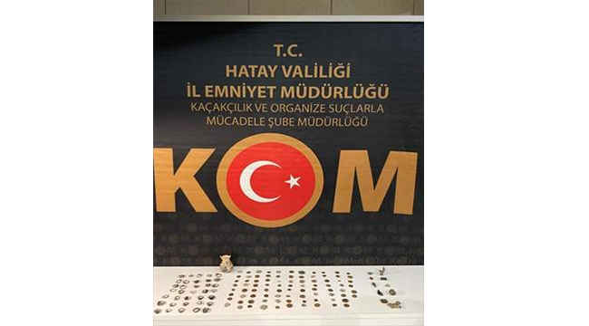131 parça tarihi eser ele geçirildi