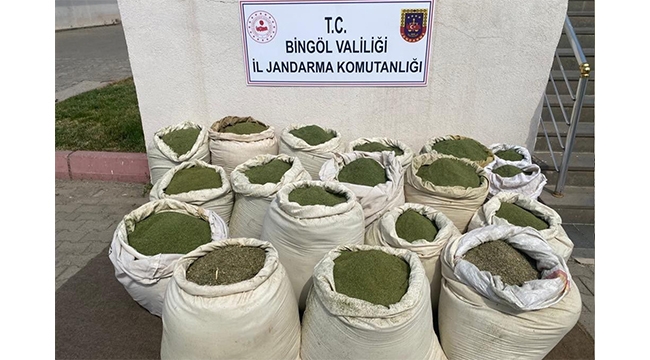 407 kilo esrar ele geçirildi