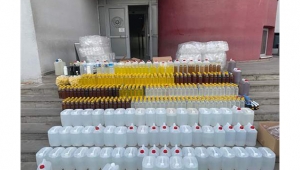 275 litre sahte içki ele geçirildi