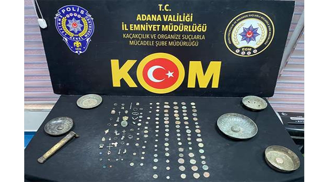 Adana'da kaçakçılık operasyonu