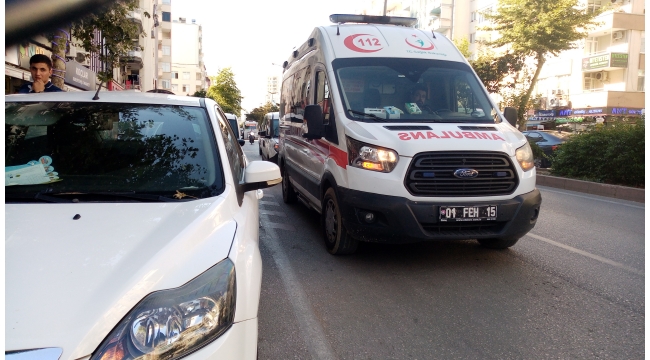 Adana'da silahlı saldırı:1 yaralı
