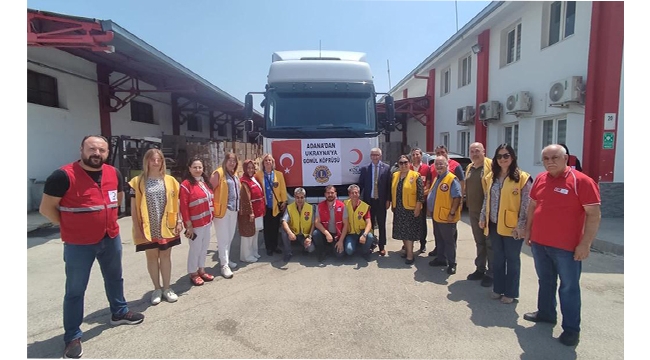 ADANA KIZILAY’DAN UKRAYNA’YA İYİLİK ELİ