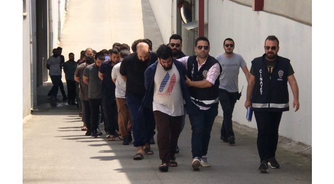Asayiş operasonunda yakalanan 46 şüpheli salıverildi