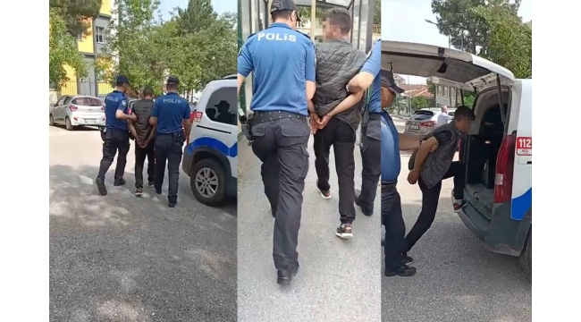 Bekçilerin dikkati suç makinasını yakalattı