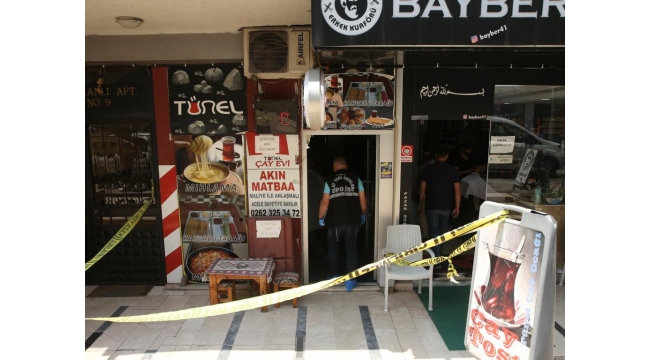 Çay ocağında silahlı saldırı:1 yaralı
