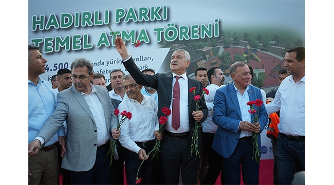 Hadırlı Parkı’nın temeli atıldı