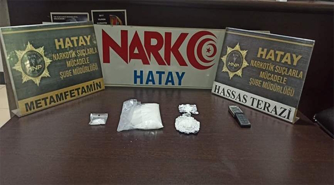 Hatay'da narkotik operasyonu