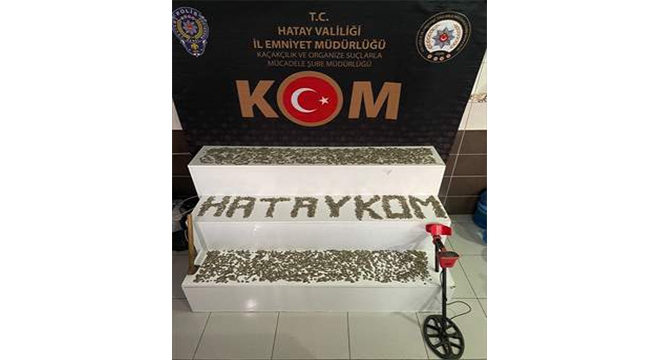 Hatay'da tarihi sikke operasyonu