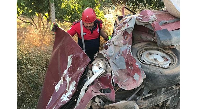 Korkunç kaza 6 aylık bebek öldü