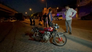 Motosiklet çalıntı,plaka sahte çıktı