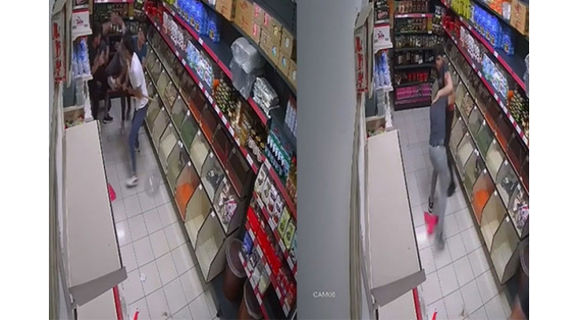 Markette 'pazarlamacı' dehşeti