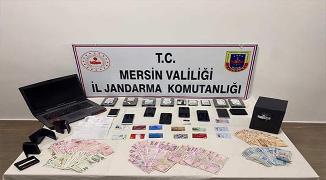 Mersin'de yasa dışı bahis operasyonu