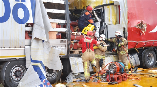 Otoyol'da feci kaza: 1 ölü