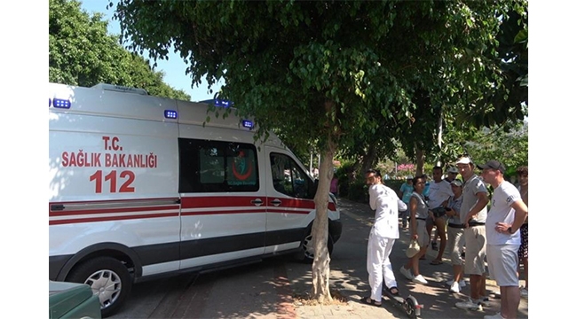 Serinlemek için girdiği deniz sonu oldu