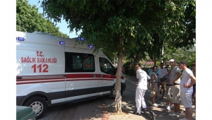 Serinlemek için girdiği deniz sonu oldu