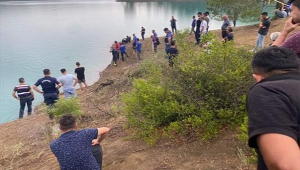 Serinlemek için girdiği gölet sonu oldu