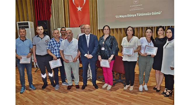 SİGARAYI BIRAKANLARA TEŞEKKÜR BELGESİ
