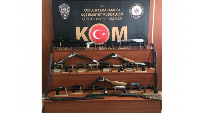 Silah kaçakçılığı operasyonunda 26 gözaltı