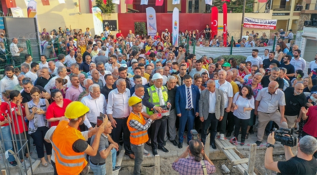 Yamaçlı-Güneşli Mahalle Merkezi’nin temeli atıldı