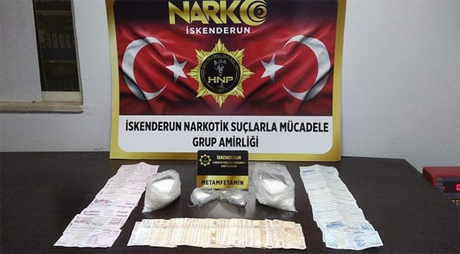 1 kilo 40 gram uyuşturucu ele geçirildi
