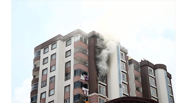 12. katta yangın paniği