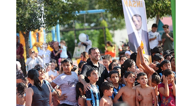 9 GÜNLÜK TATİLDE 10 BİN ÇOCUK SU OYUN PARKLARINDA EĞLENDİ
