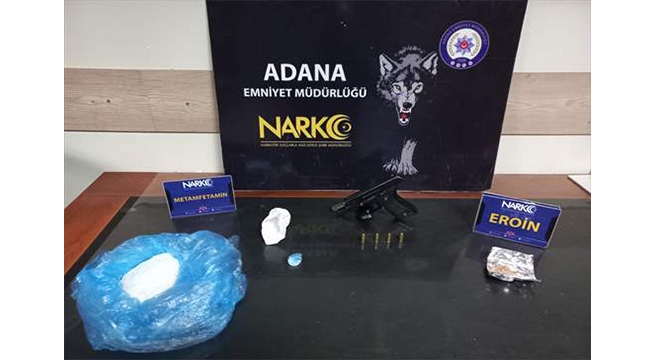 Adana'da narkotik operasyonu