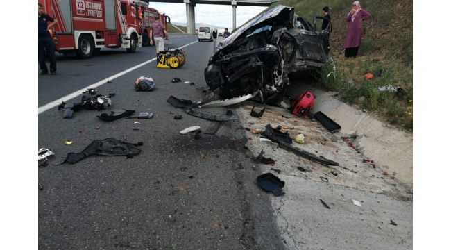 Bayram ziyareti dönüşü korkunç kaza: 4 yaralı