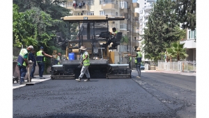  Çukurova’da asfalt çalışmaları aralıksız sürüyor