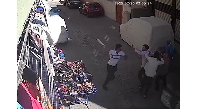 Husumetli iki aile arasında taşlı sopalı kavga