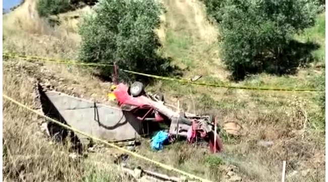 Otomobil şarampole devrildi, sürücü öldü