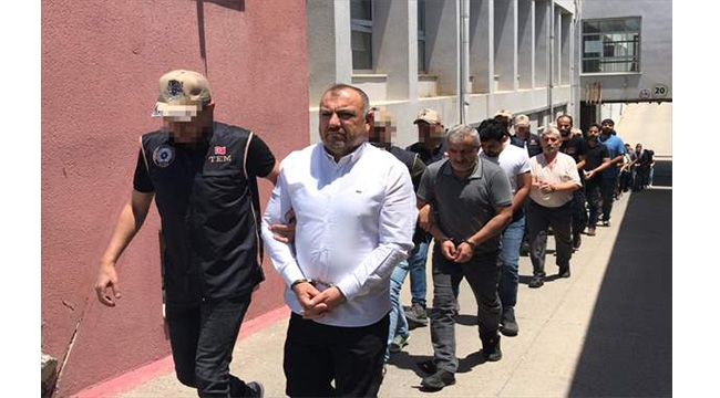 PKK zanlıları adliyeye sevk edildi