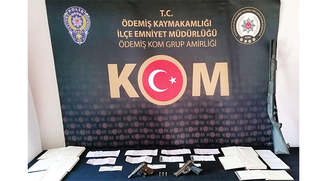 Tefeci operasyonunda 2 şüpheli gözaltına alındı