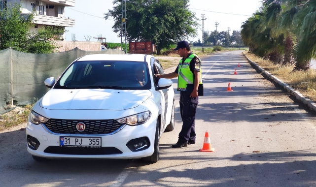 169 araç trafikten men edildi
