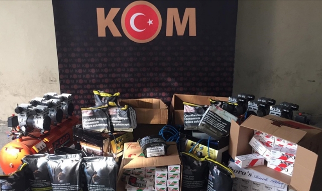 25 bin 800 makaron ele geçirildi