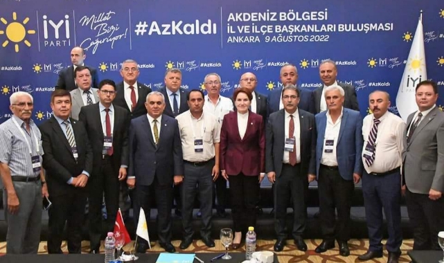 Akdeniz Bölgesi İl ve İlçe Başkanları Bir Araya Geldi