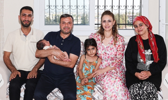 BAŞKAN KOCAİSPİR’DEN ‘HOŞ GELDİN BEBEK’ ZİYARETİ
