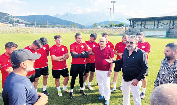 Başkan Kutlu'dan Kampa ziyaret