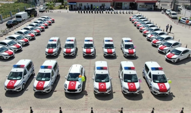 Emniyete yeni 54 araç tahsis edildi