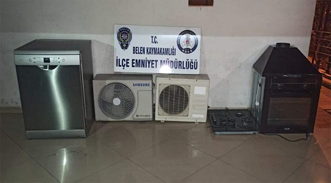 Hırsızlık şüphelisi 3 kişi yakayı ele verdi