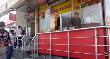 İş yerindeki tartışmada kan aktı