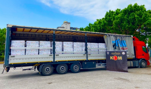 17 bin 160 şişe içki kaçak ele geçirildi