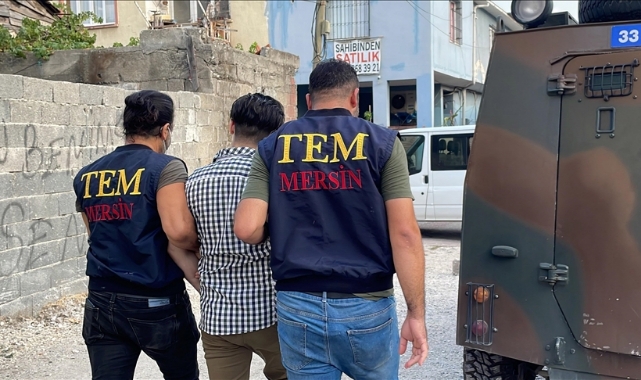 Mersin'de terör operasyonu