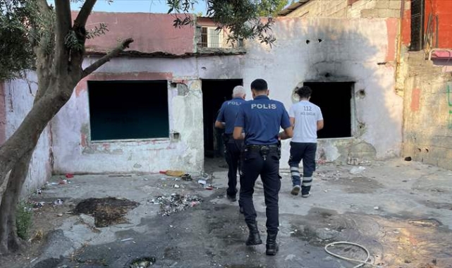 Metruk binada erkek cesedi bulundu