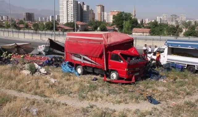 Otomobil sürücüsü feci şekilde can verdi